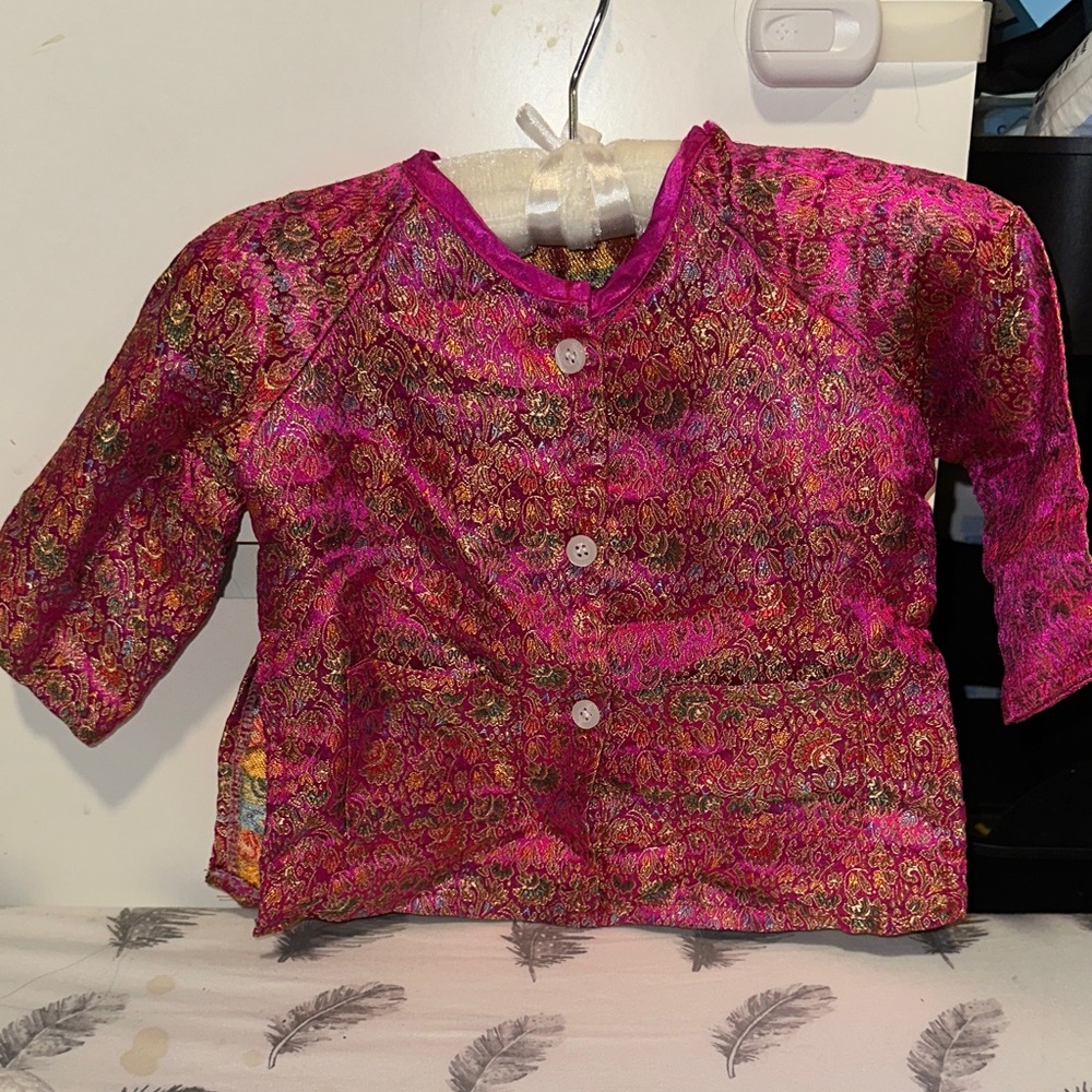 Vibrant Pink Kids Shirt